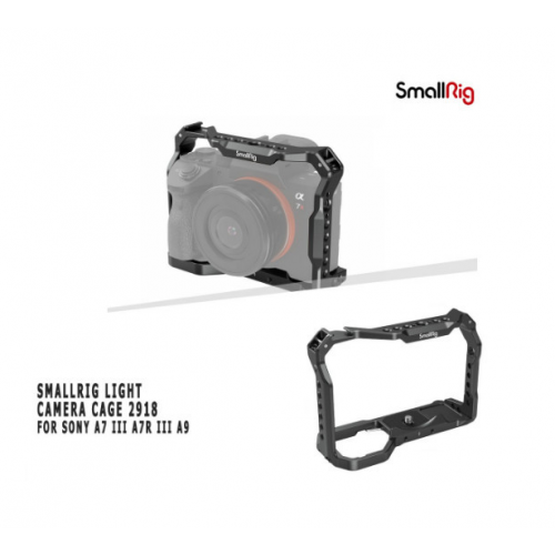 SmallRig Light Camera Cage for Sony A7 III A7R III A9 2918